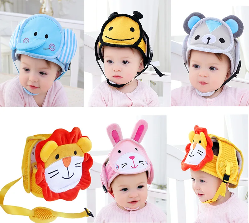 Adjustable Baby Anti-fall Helmet Baby Head Protector Head Protection Cap Baby Toddler Anti-collision Cap Child Safety Helmet