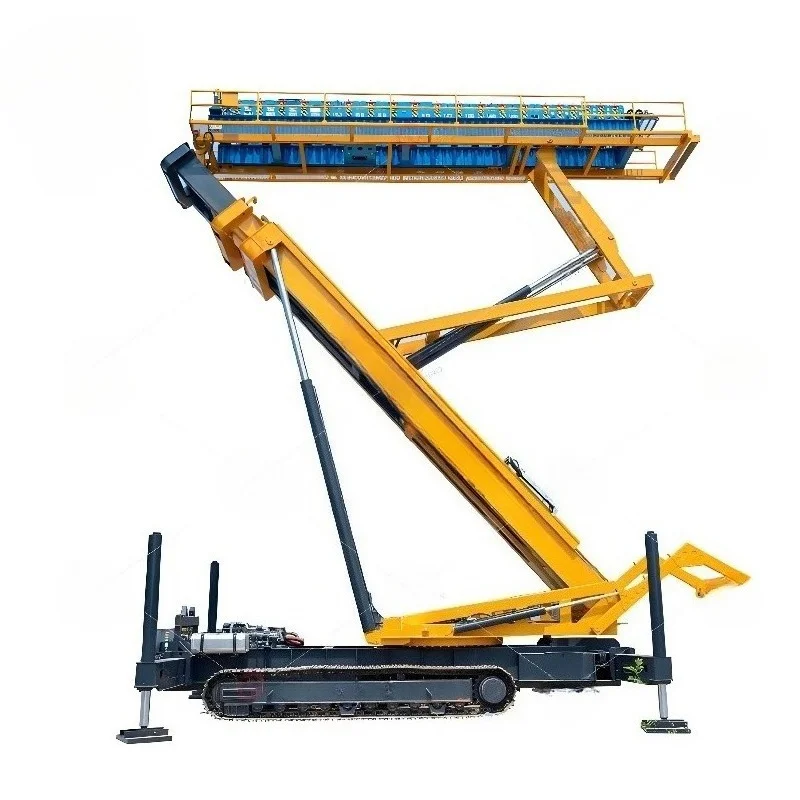 Electric Roof Sheet Hoist System for Steel Structure Warehouse Roofing Construction Material Handling Use