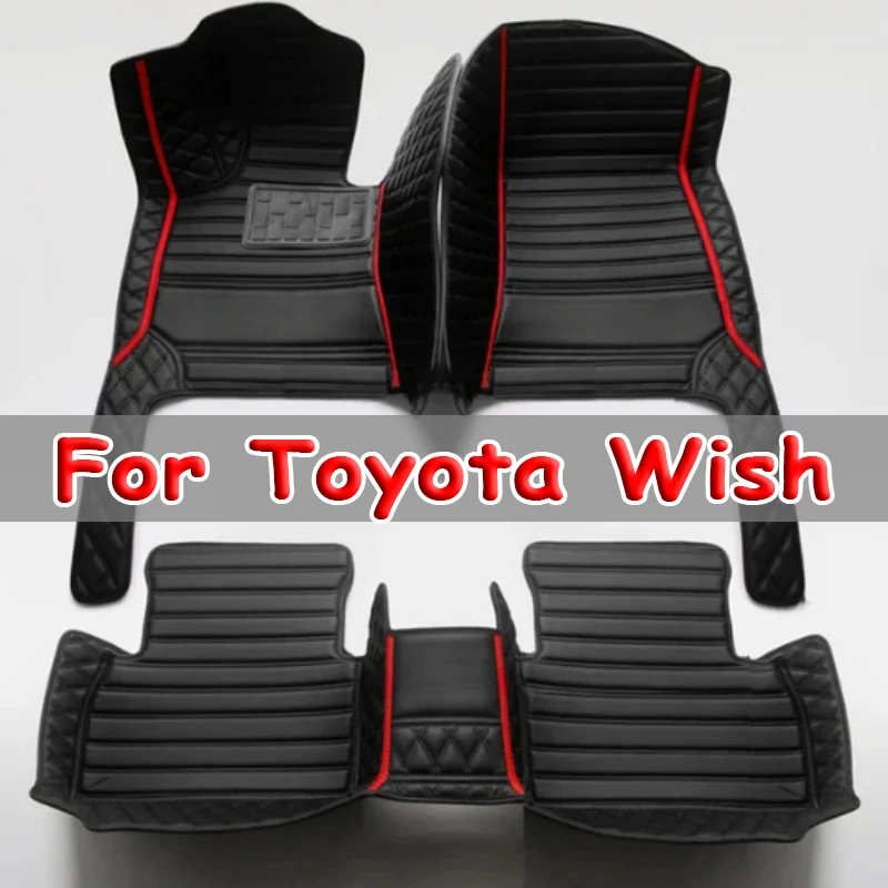 

Автомобильные коврики для Toyota Wish 2010-2021 2011 2012 2013 2014, индивидуальные автомобильные накладки на ножки, Обложка, аксессуары для интерьера