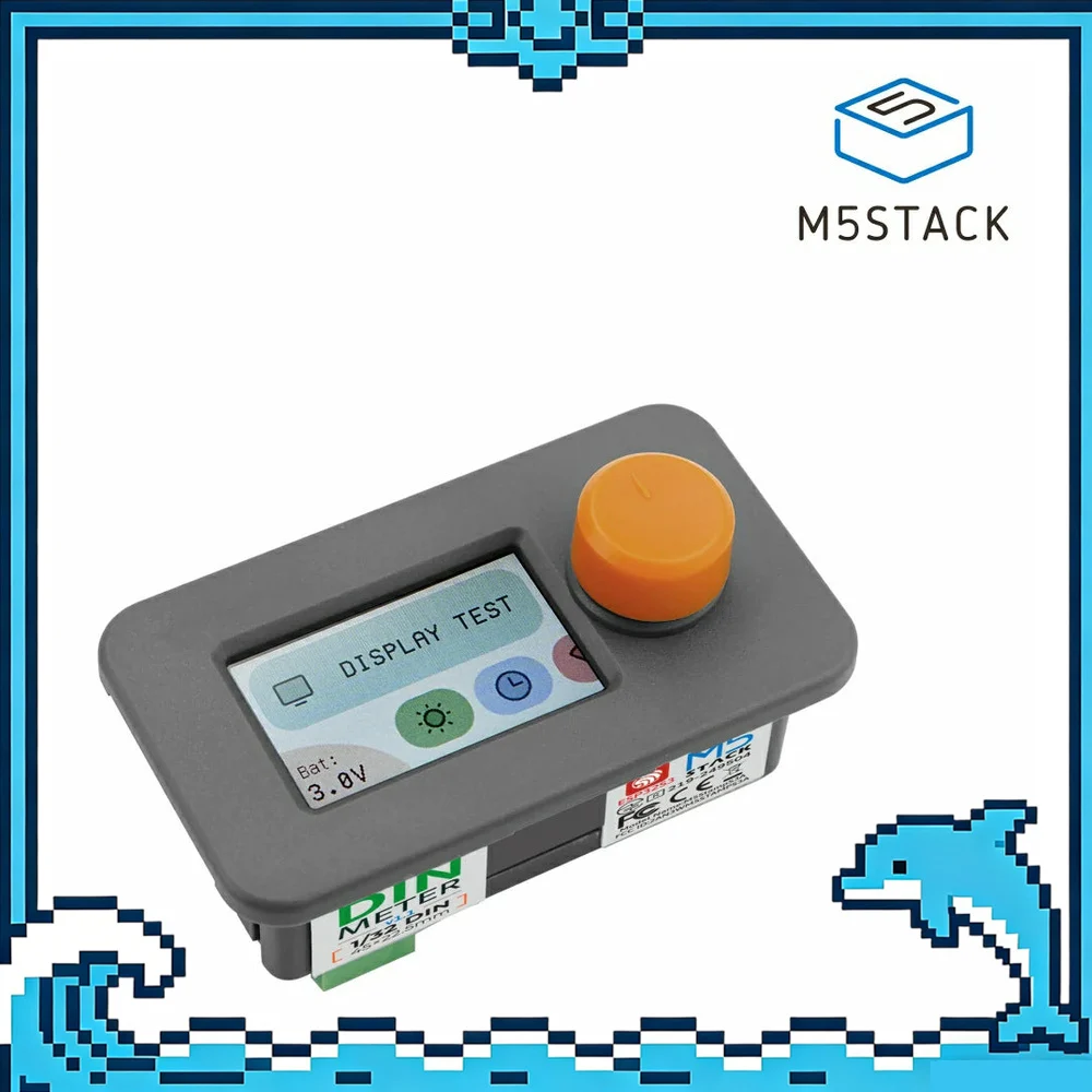 M5Stack Din Meter V1.1 with M5StampS3A ESP32-S3 1/32 DIN Programmable Development Board