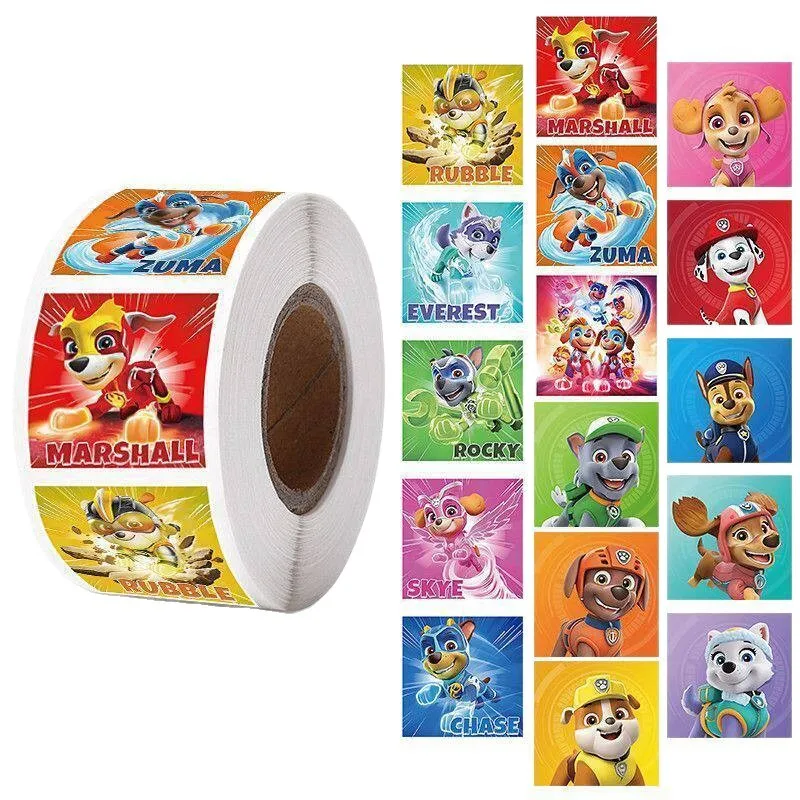 PAW Patrol a apporté un grand contribut au dessin animé Big Head Roll Sticker, Archie Mao Xiao Li Tiantian Cute