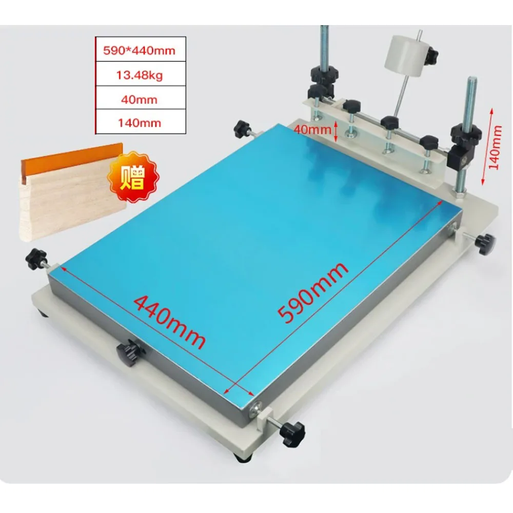 Small Single Manual Screen Printing Machine Board 240MMx300MM Total Three Size Choice