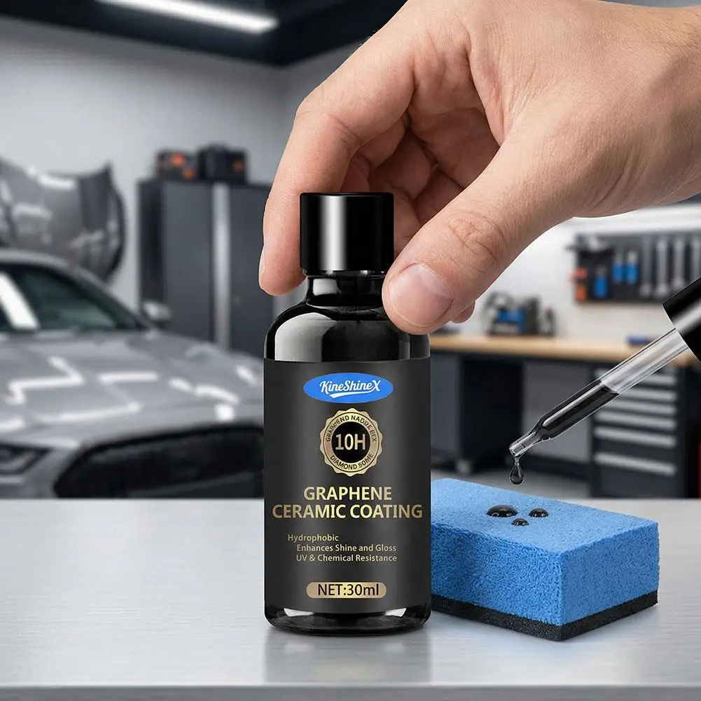 Graphen-Keramikbeschichtung 20H/12H mit Selbstheilung und UV-Tracking-Technologie für professionelle Autopflege, 10+ Jahre Schutz