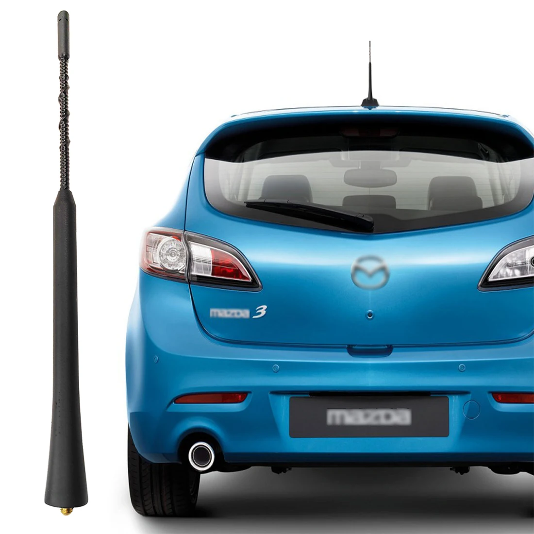

Гибкая антенна 9 дюймов для Mazda Mazda3 2004-2018, оптимизированный прием FM/AM