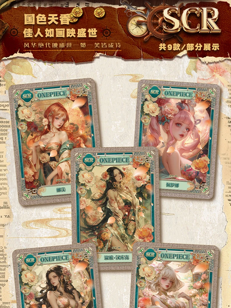 2025 Yuanhang One Piece CCG: Nami, Sanji, Zoro Doujin Cards. SSP/SSR Rares. Ideal for Anime Hobbyists & as Kids' Toy Gifts