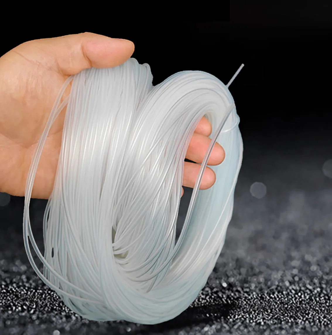 5M ID 0.3 0.5 1 1.5 2-6mm Food Grade Transparent Silicone Rubber Hose High Temperature Resistance Flexible Silicone Tube
