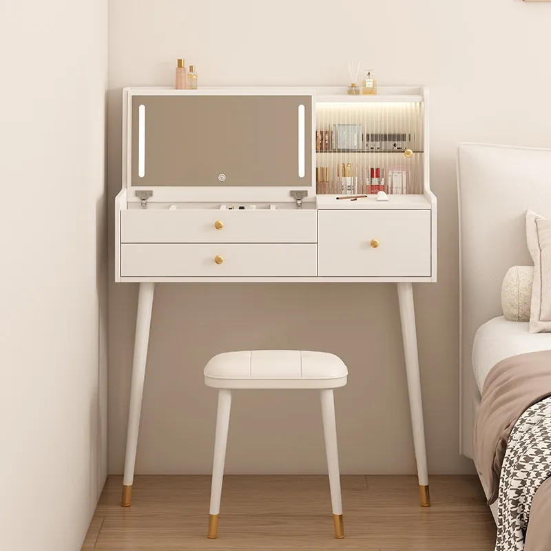 

Beauty Bedroom Dressing Table Modern Makeup Cosmetics Storage Dressing Table Mid Century Luxury Vestidores Trendy Furniture