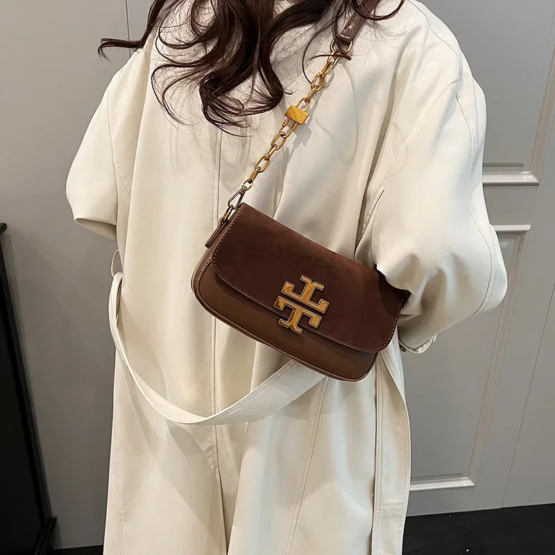 

2025 Winter Crossbody Bag - Small Chain Shoulder Bag, Underarm Handheld Square Purse, Trendy Multi-Way Purse for Women