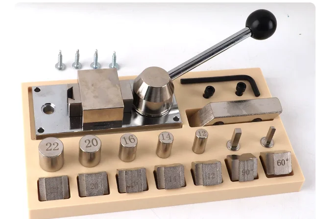 Manual Ring Bender Tool Hand Crank Metal Ring Roller Maker Jewelry Making Earring Bracelet Processing Equipment