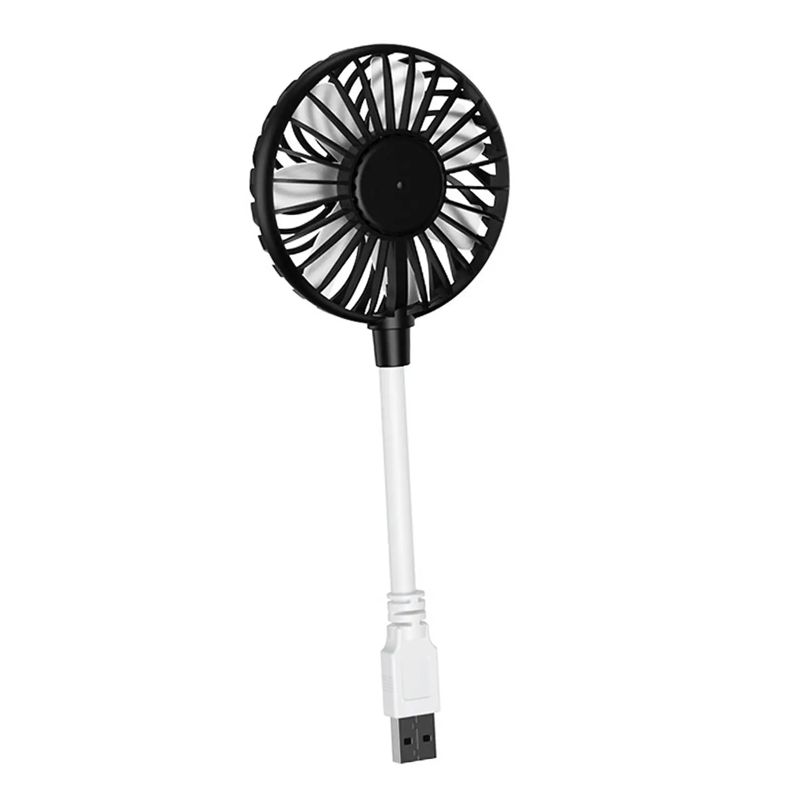 Mini Portable USB Fan Desk Fan Flexible Neck for Hot Summer Multifunctional