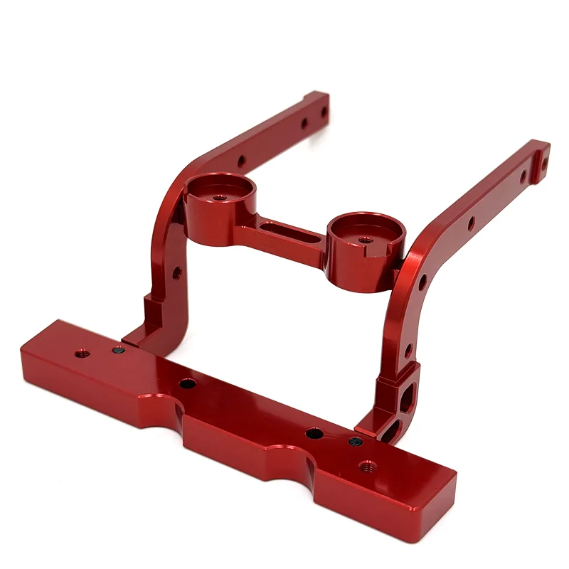 Para coche Meijiaxin H12Y H12Y+ RC, soporte de barra frontal de actualización de Metal, reemplaza la fábrica Original fácil de romper, fortalecer las piezas