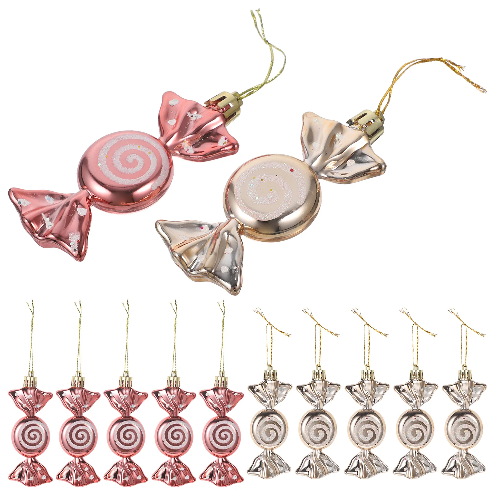 

GAROZATION 12Pcs Christmas Tree Ornaments Xmas Decor Pendant Holiday Party Decoration Hanging Xmas Tree Decorations