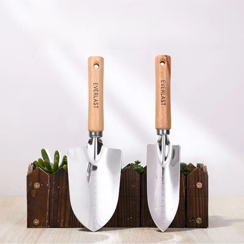 

Stainless steel shovel for digging soil, flower planting tools, vegetable and potted planting, gardening and garden small shovel