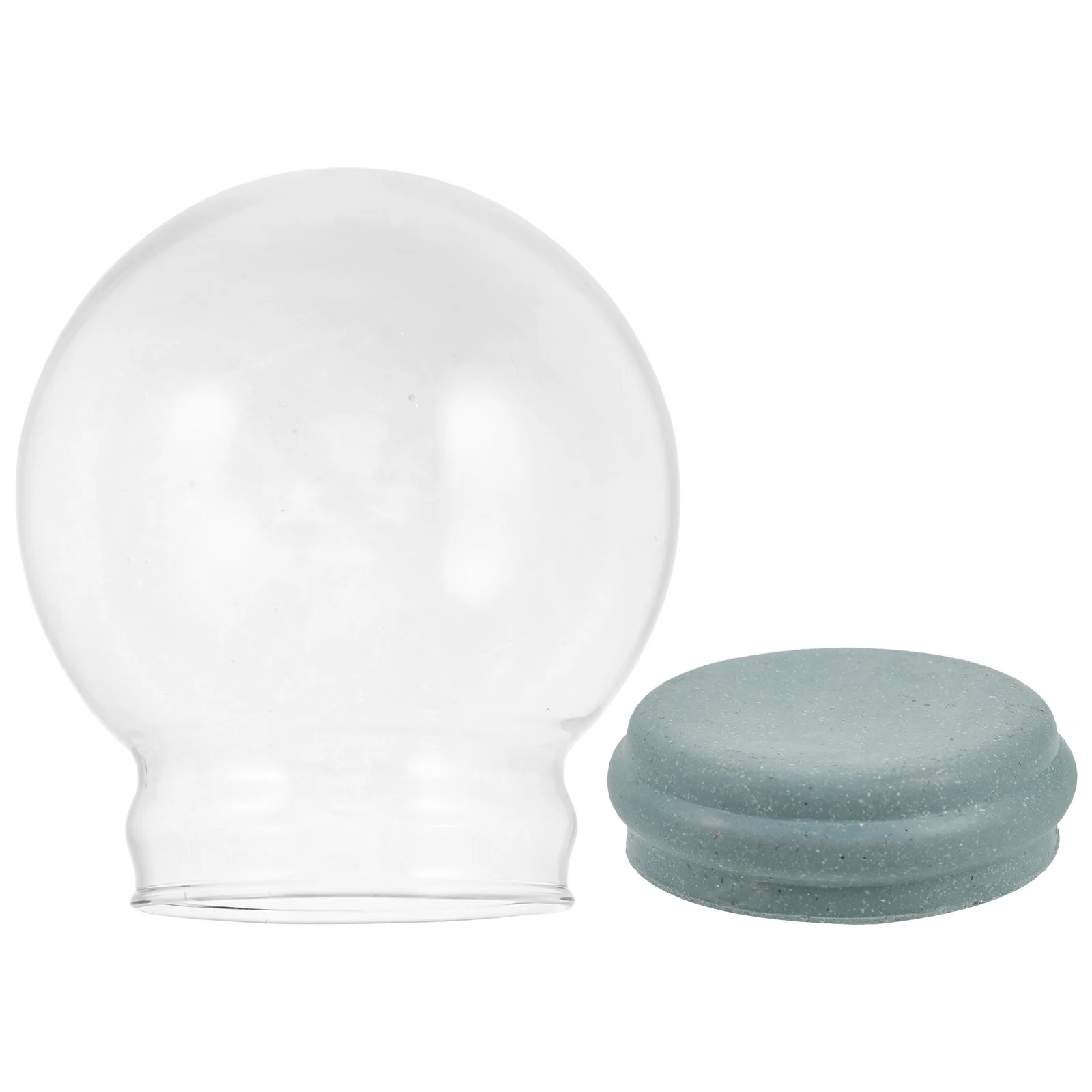 

Decorative Snowball Kit Glass Water Globes Clear Diy for s Empty Build Your Own Accessories