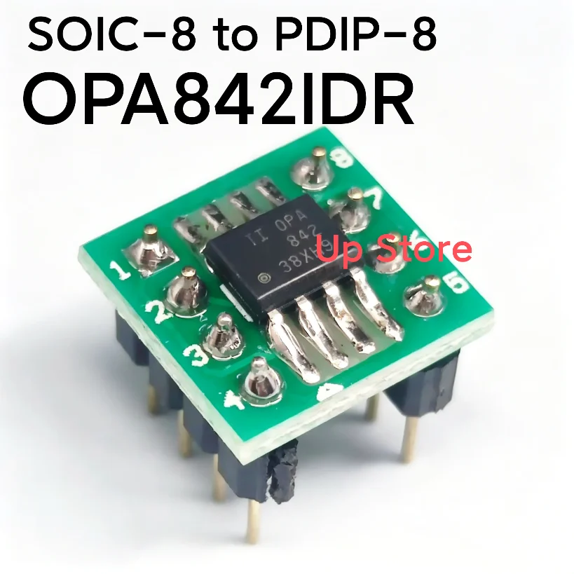 1PCS OPA842ID  OPA657U OPA642U AD8302ARU Weld the finished product and convert it into straight insertion PDIP-8