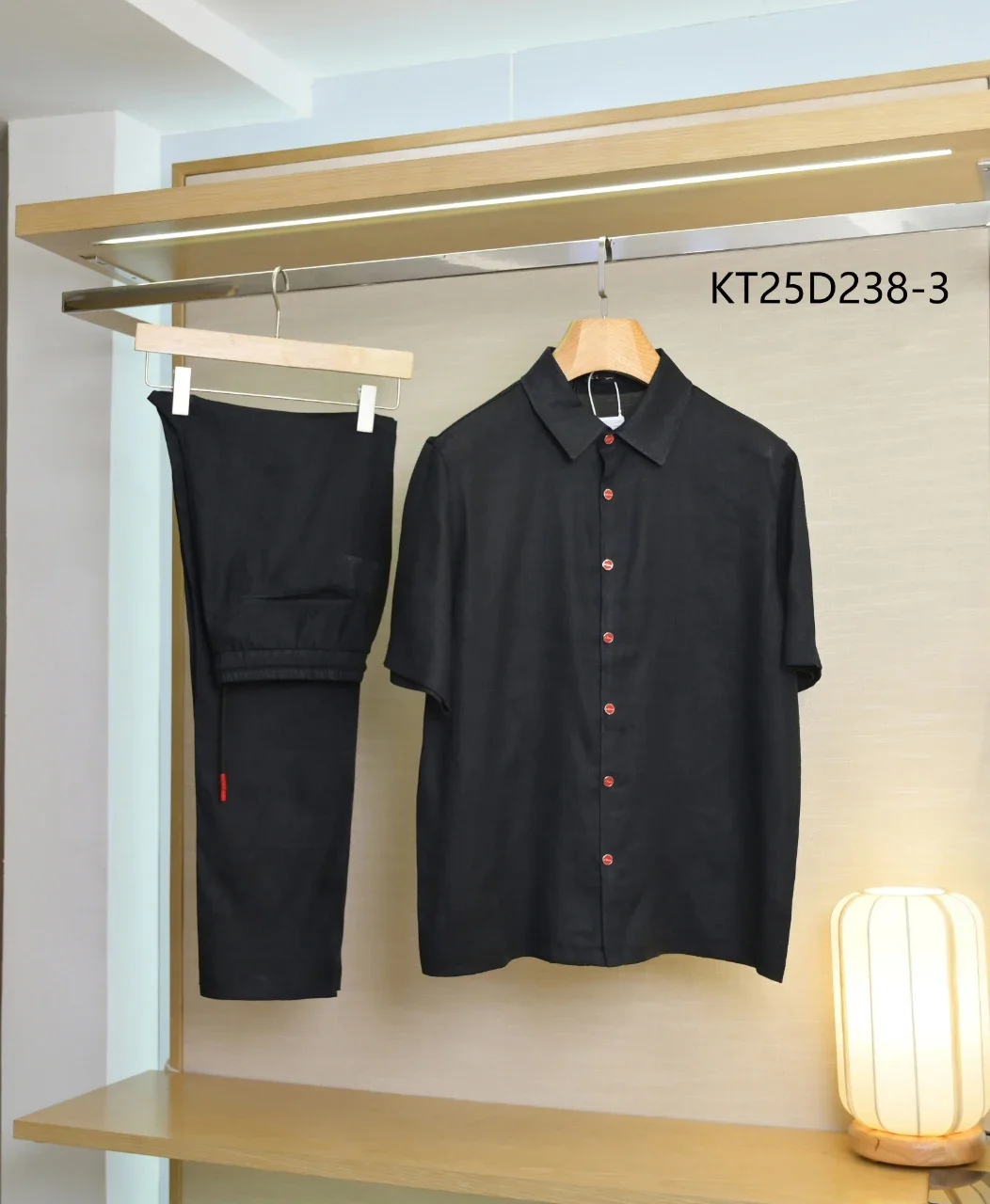 

5 DIKU Sportswear Cotton Set Men 2025 Spring Autumn New Sports Short Sleeved Button Quality Big Size M-4XL