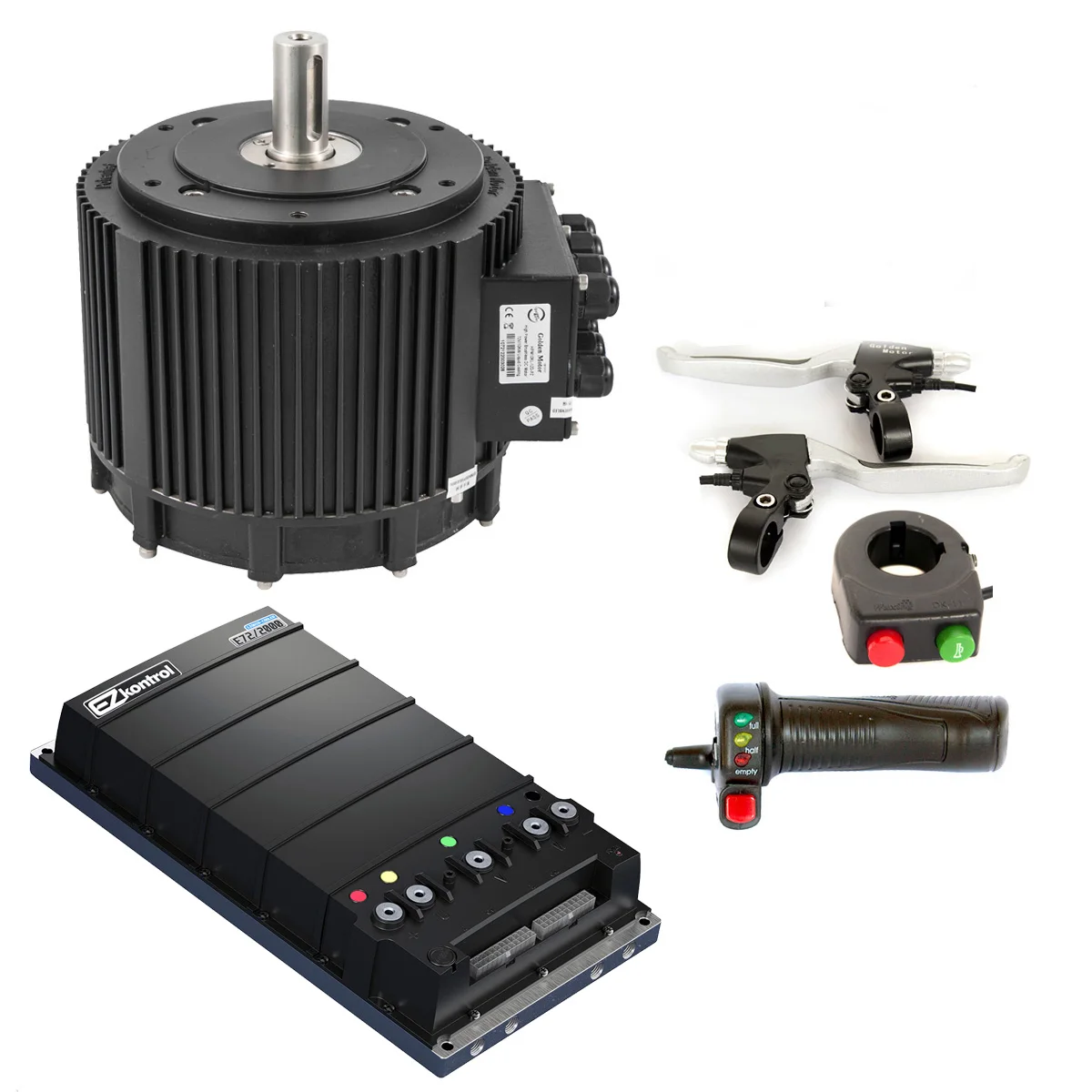 48V 72V 10kW Dc Motor Compact Size Electric Motorbike Kit Electric Golf Cart Motor Electric Bike Hub Motor With Controller