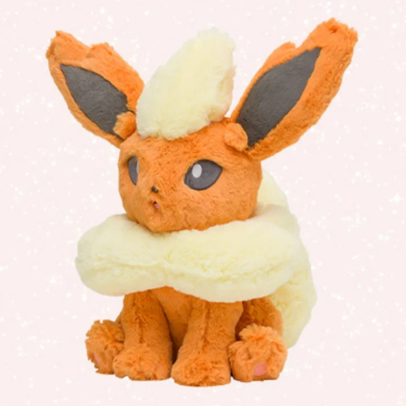 

Pokémon Soft Hug Series Large Vaporeon, Jolteon & Flareon Plush Toy & Pillow - Kids' Birthday Gift & Cuddly Friend