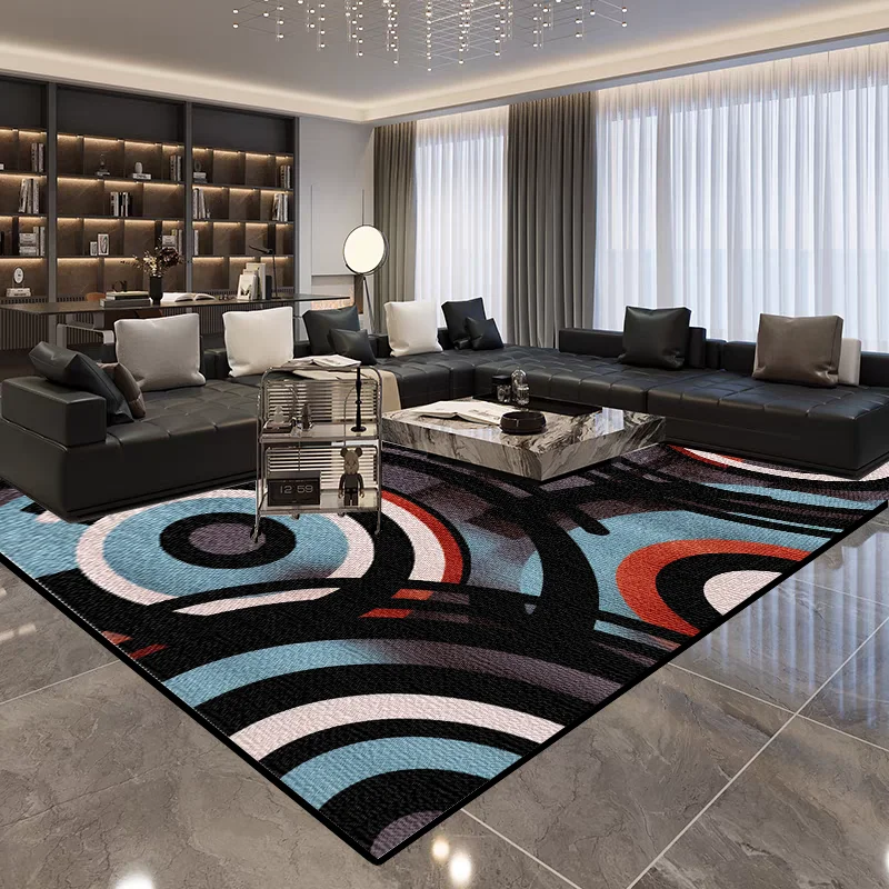 

Modern Geometric Abstract Carpet for Living Room Large Area Office Sofa Area Rugs Home Bedroom Decor Lounge Floor Mat Anti-slip