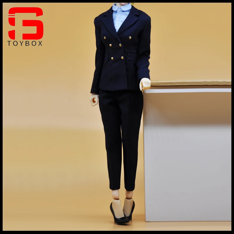 

2024 Q1 CUKE TOYS MA-018 1/6 Female Slim Business Suit Set Clothes Model Fit 12-inch Soldier Action Figure Body Dolls