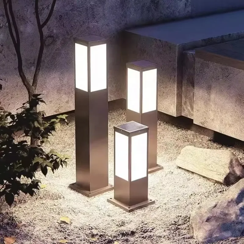 

Waterproof Solar Lawn Lamp 30/60/80CM Low Voltage Outdoor Solar Garden Led Bollard Light for Hotel Lighting