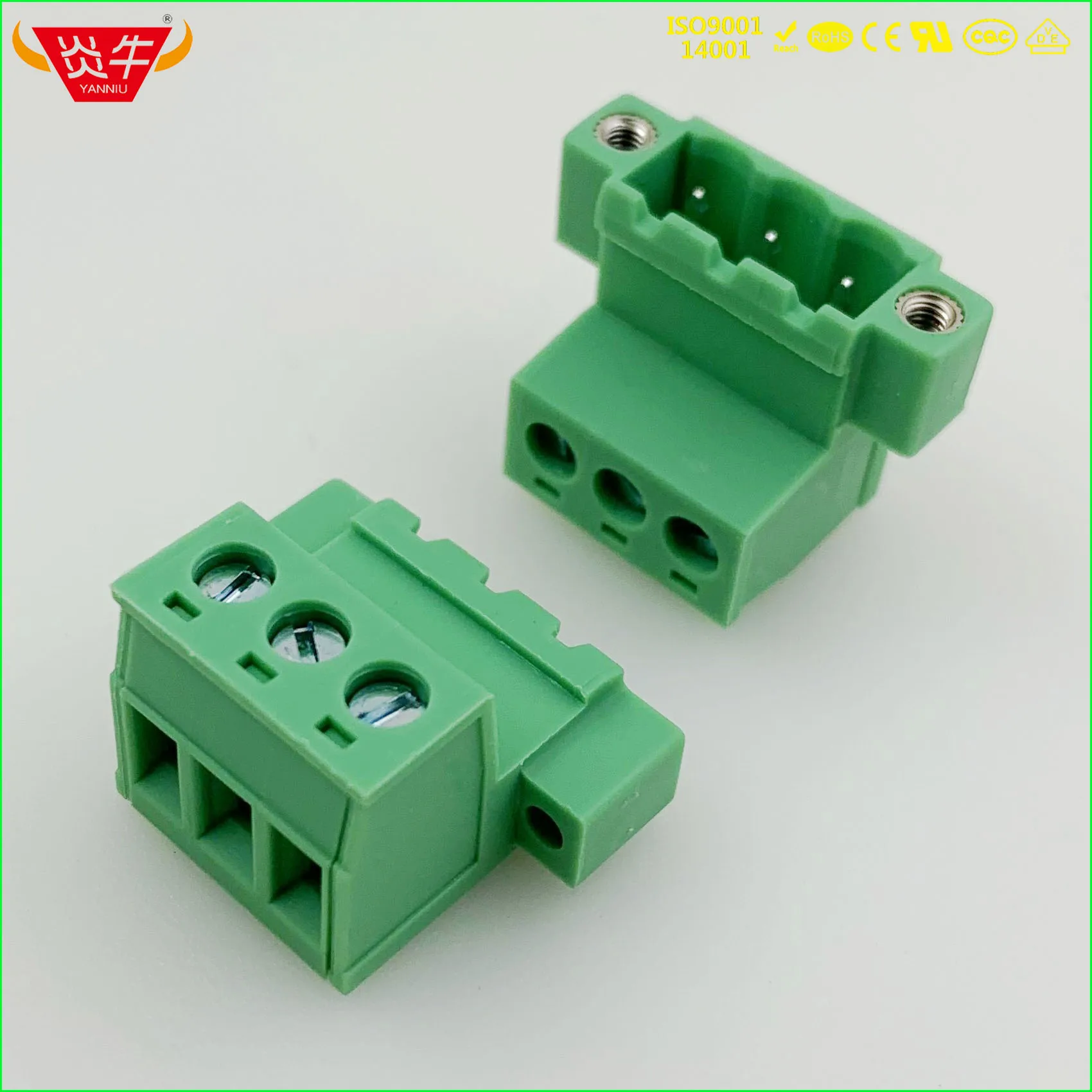 

10Pcs KF2EDGRKP 5.08 2P ~ 12P PCB CONNECTOR PLUG-IN TERMINAL BlOCK 2EDGKRP 5.08mm 2PIN ~ 12PIN IC 2,5 STF PHOENIX CONTACT