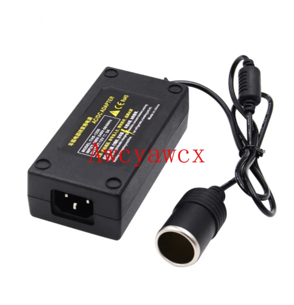 Ac Adapter Dc110V 220V Naar 12V 5A Auto Sigarettenaansteker Converter Omvormer 220V 12V charger W/Plug Voor Luchtpomp Stofzuiger