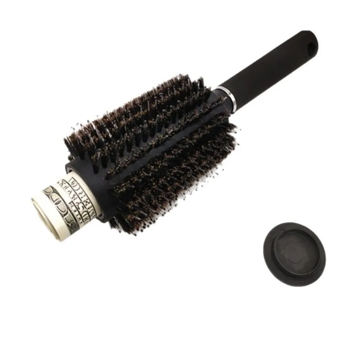 سعة كبيرة صندوق تخزين مشط الأسطوانة مشط صندوق تخزين البلاستيك أخفى المحمولة صندوق تخزين خنزير الخشن مشط صندوق دواء #5