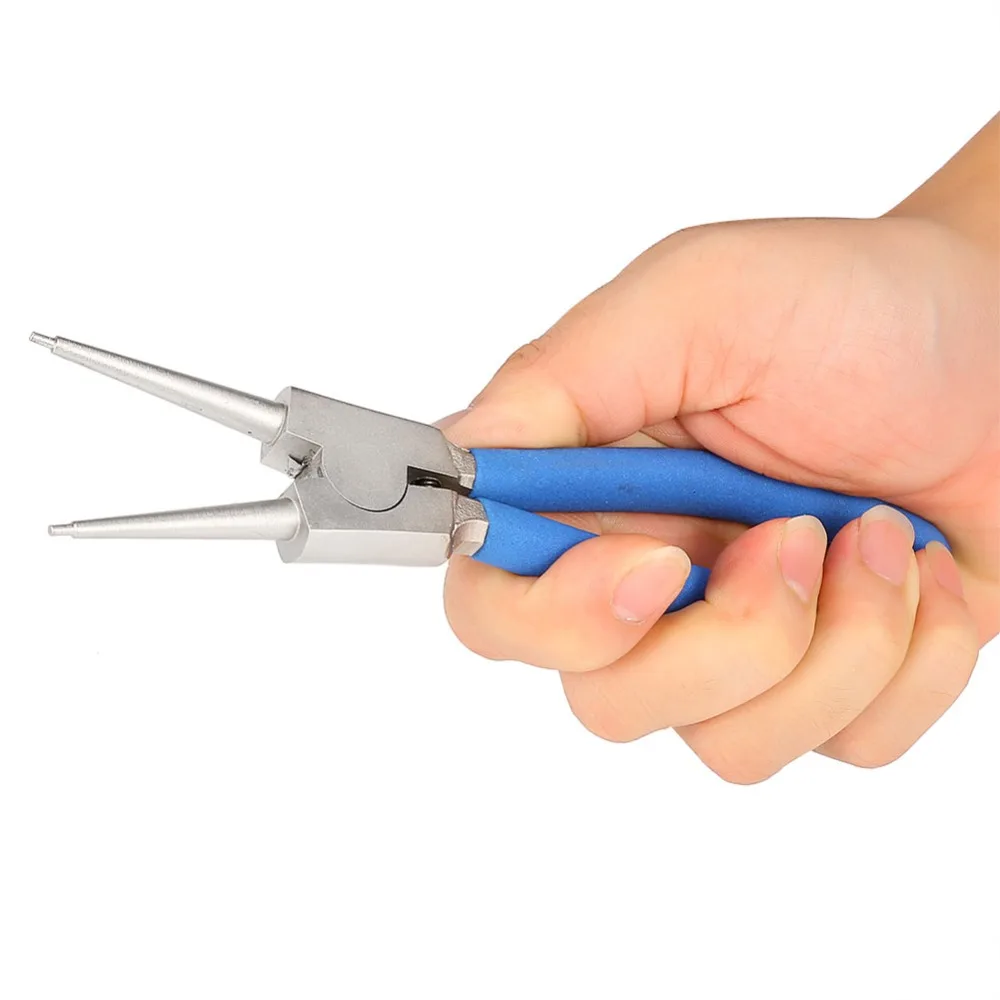 4 Teile/los Interne Professionelle Externe Gerade Gebogen Sicherungsring Snap Ring Zange Werkzeuge Zubehör Set 7 zoll Neue
