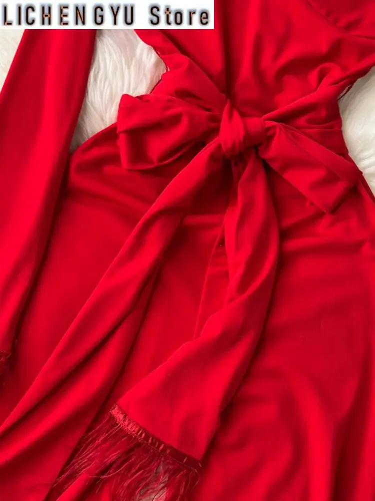 New elegant style chic jumpsuit women diagonal collar long-sleeve burr patchwork high waist jumpsuits winter spring