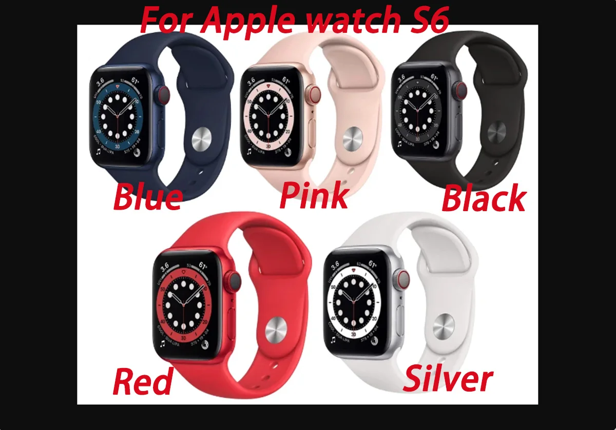 الإطار الأوسط الإسكان مع التاج الرقمي زر الطاقة المتكلم الكابلات المرنة الجمعية لساعة أبل سلسلة 6 40 مللي متر/44 مللي متر