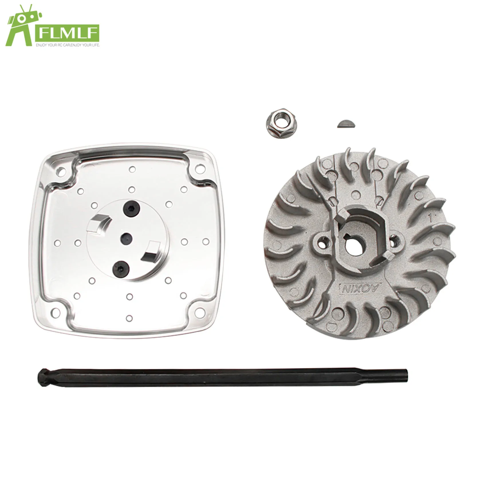23CC-30.5CC Engine Roto Start Electric Starter or Flywheel for 1/5 HPI ROFUN ROVAN KM BAJA Losi FG MCD GoPed RedCat Rc Car Parts