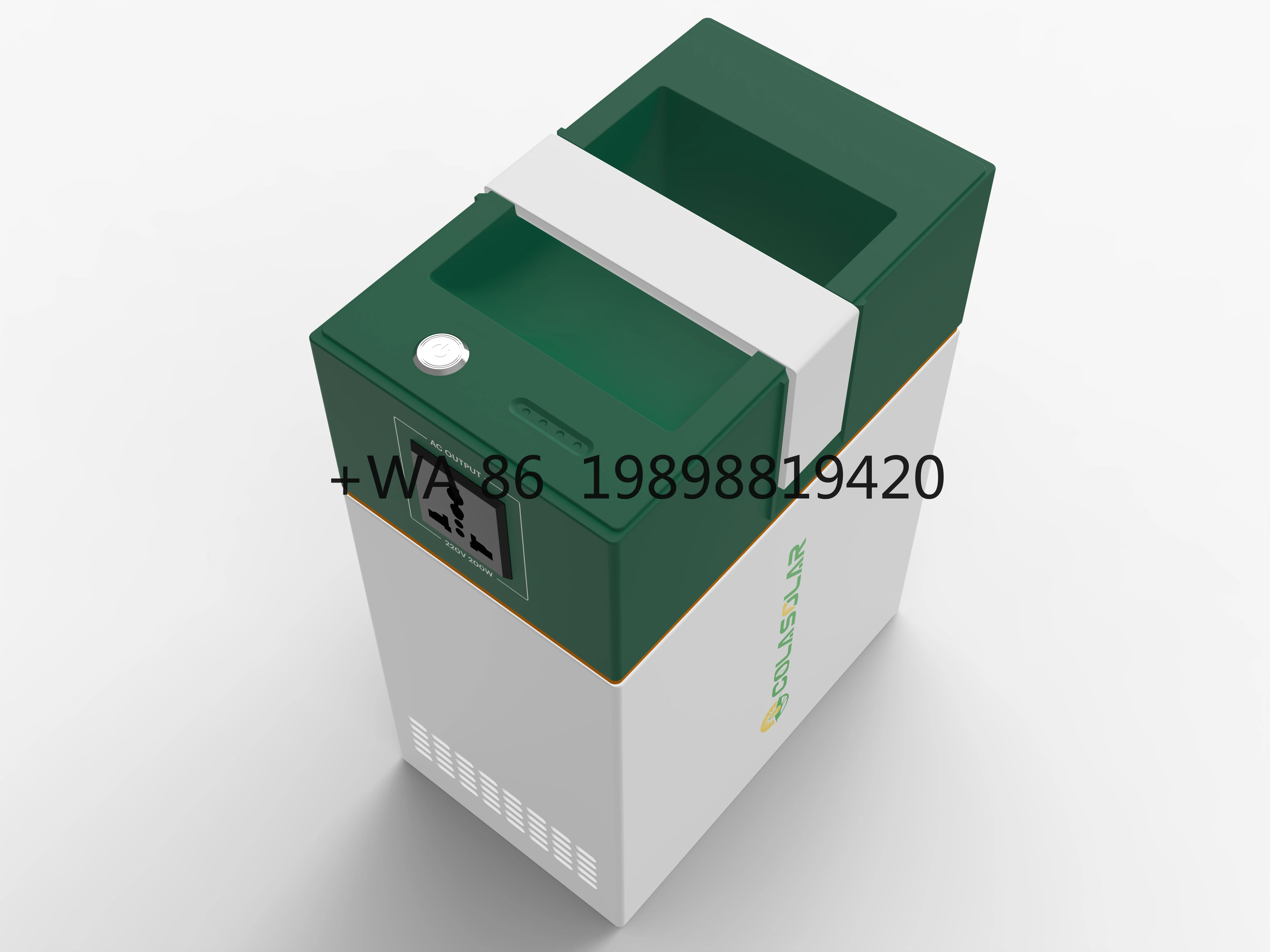 

Portable All-In-One Off-Grid Power Station with Solar Panel Lithium Ion Battery Wireless Charging & Remote Control Generator
