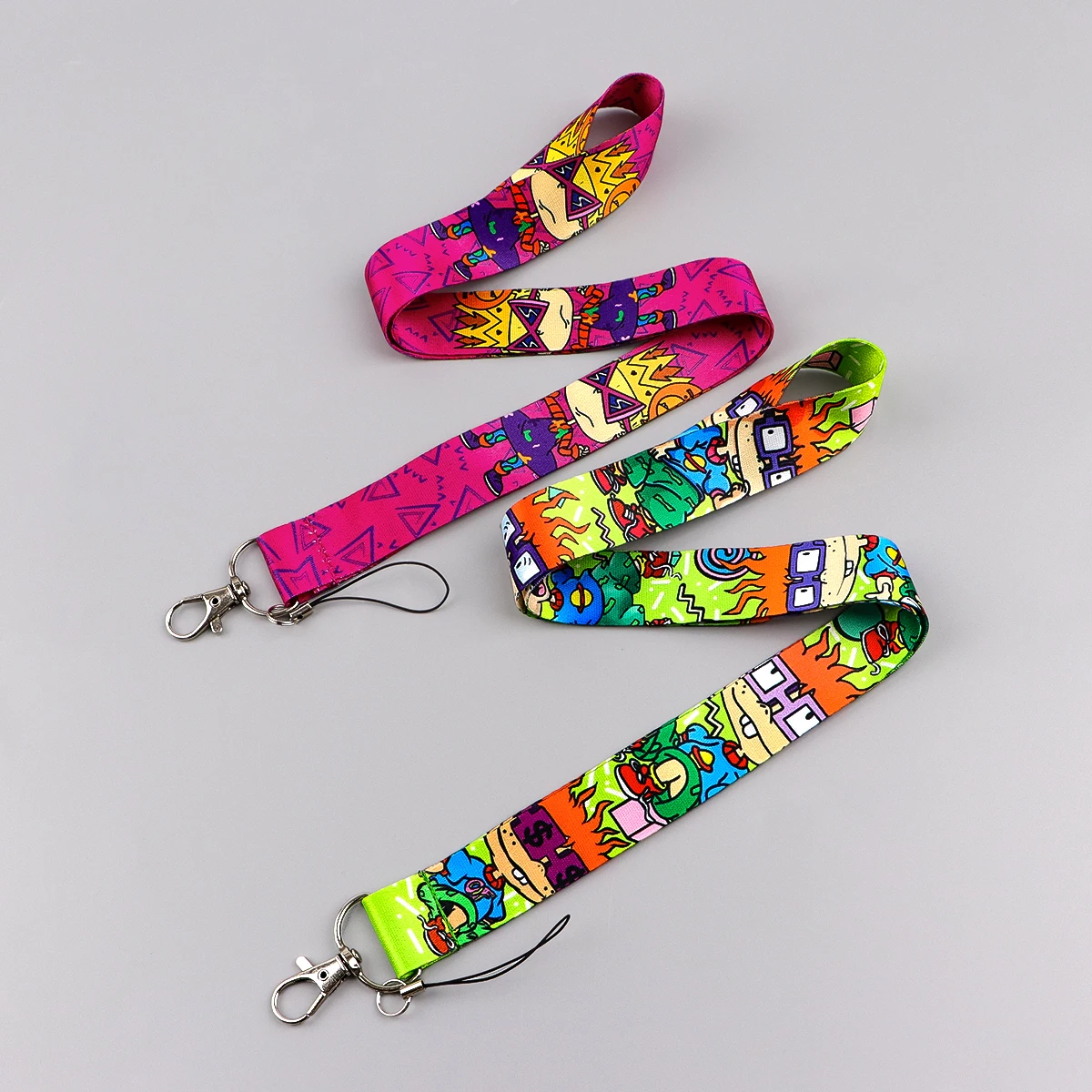 

Cartoon Boy and Girl Lanyards for Keys Neck Strap For Card Badge Phone Straps Key Chain Keyrings DIY Hang Rope Phone Accessories