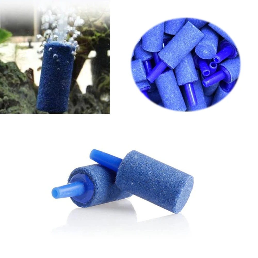 

12 Pcs Bubble Stone Oxygen Diffuser for Fish Tank Pond Aquarium Airstone Air Pump Accessory Pet Supplies Oxygen Stone