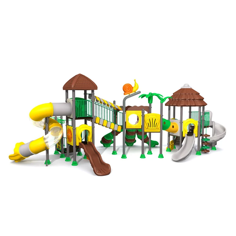 2027 Hot Selling Kids Outdoor Kindergarten Playground Big Plastic Slide for Sale