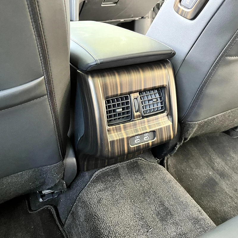 For Toyota 9th Generation 2025 Camry Central Control Gear Panel Mahogany Interior Modified Trend Decorative Frame