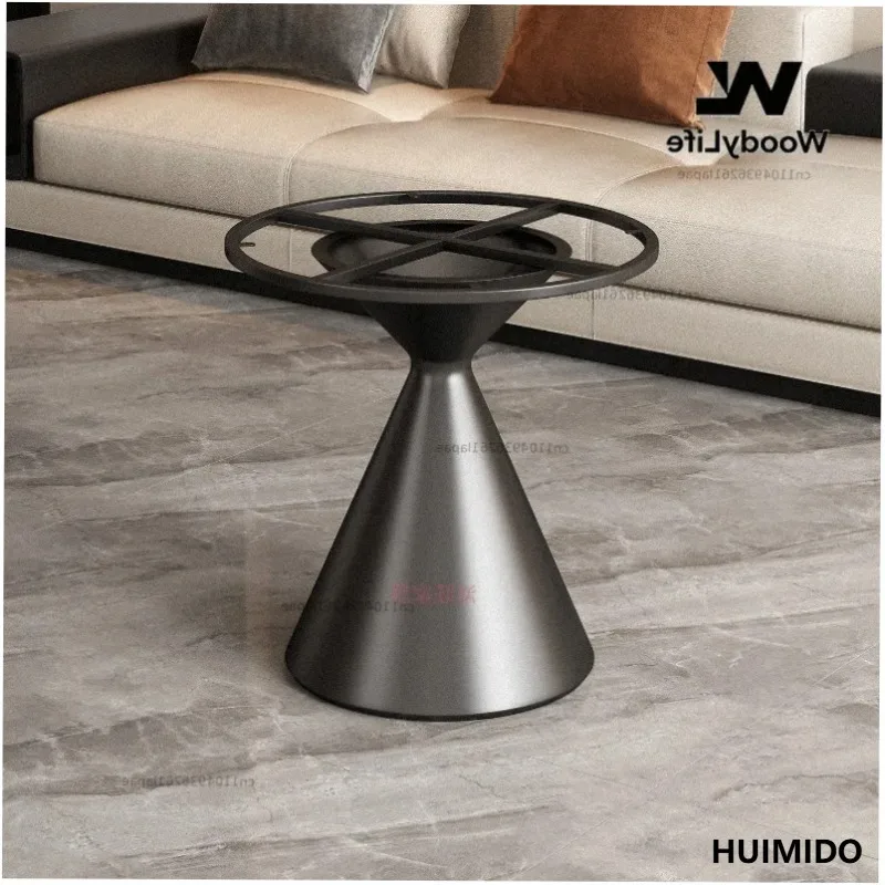 Round Marble Metal Bracket Luxury Stone Coffee Table Legs Balcony Round Table Feet Living Room Bracket Dining Table