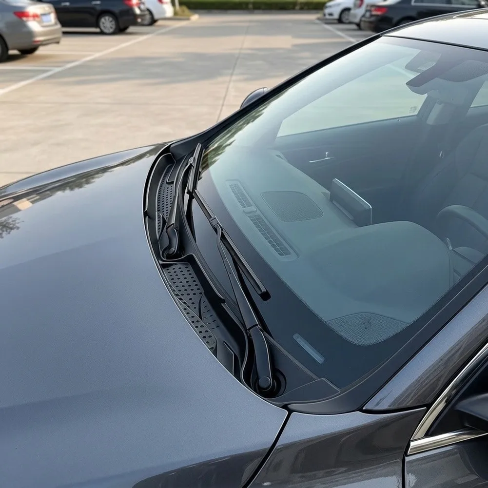 For Autumn Leaf for Season Hood Rain Guard Car Anti-dirty Pad Water Flow Deflector Enhanced Water Drainage Improves Flow