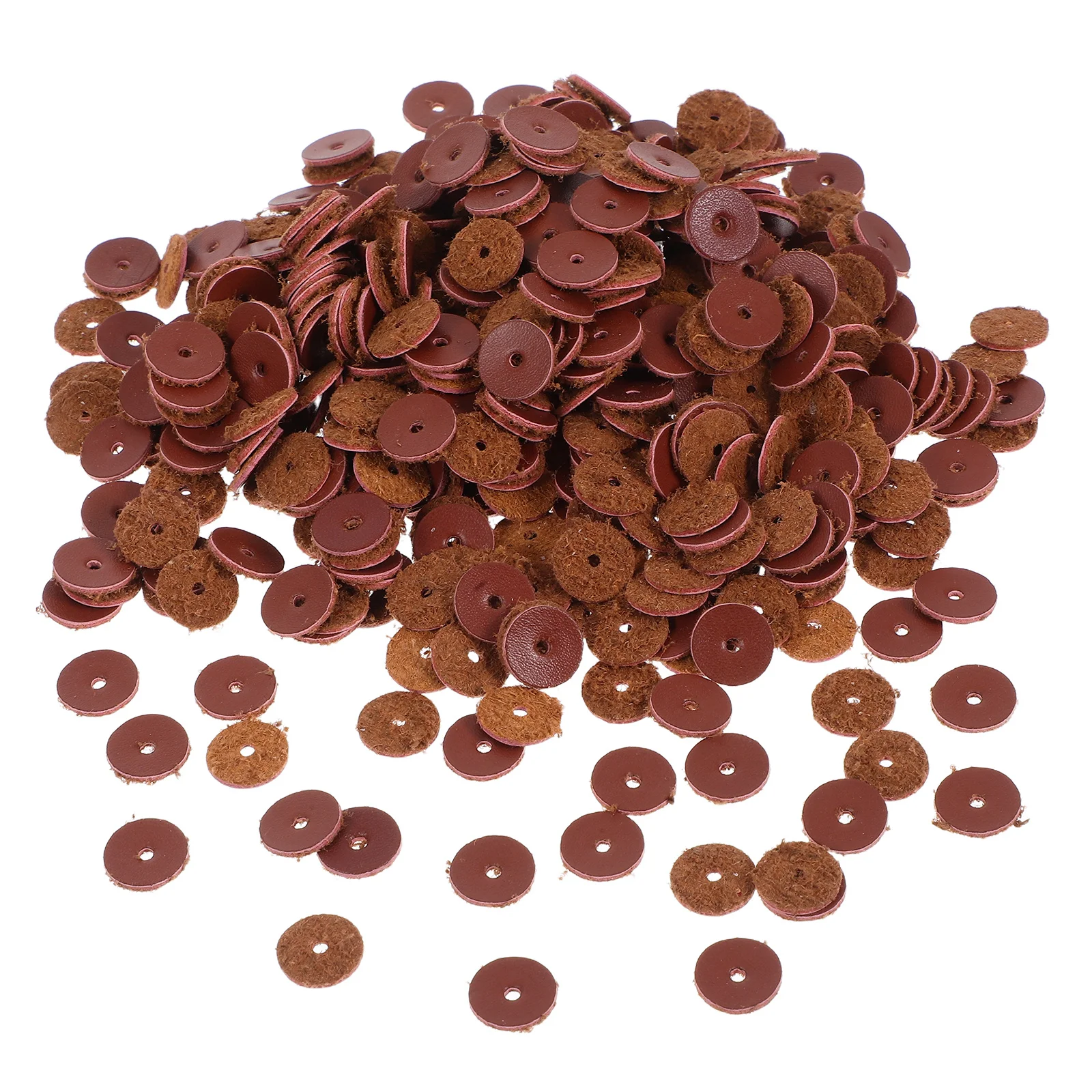 

500Pcs Round Rings 12Mm Cushion Washers for DIY Crafts Premium Spacer Pads for Straps Handles Hammers Badges