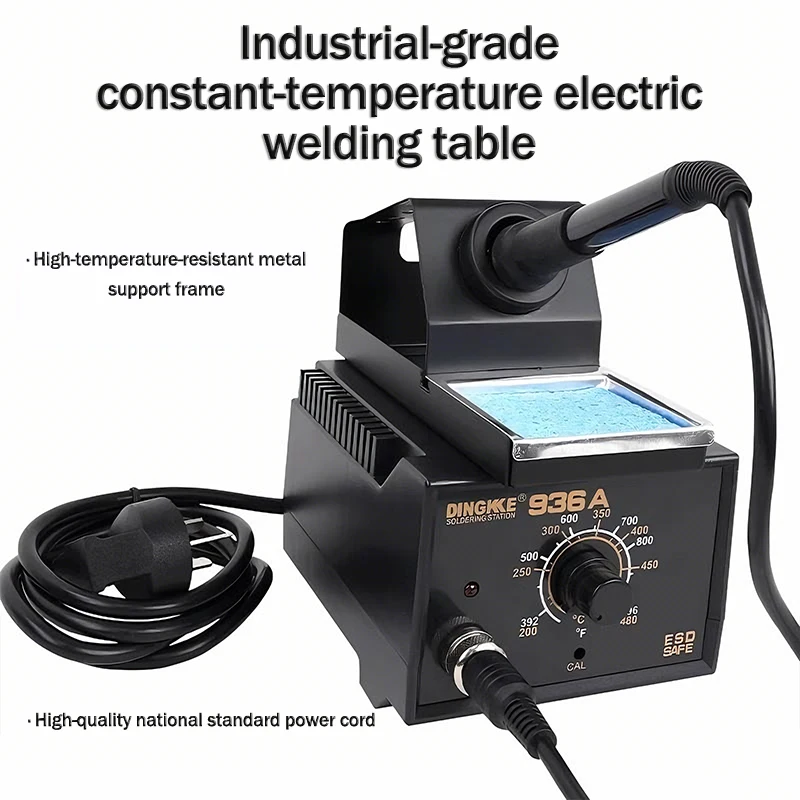 936A Professional Digital Soldering Station Temperature 60W Electronic Soldering Iron Rework Station