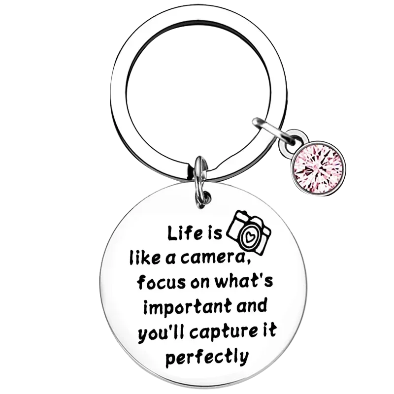 Photographer Gift Keychain Wedding Photographer Gift Key Rings Photographer Videographer Lover Gift