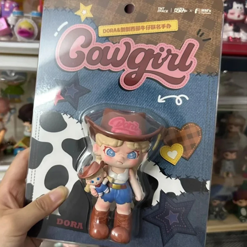 

Genuine Dora Western Cowboy Series Anime Characters Cute Dora Multi-Style Character Models Decorated Surprise Gifts