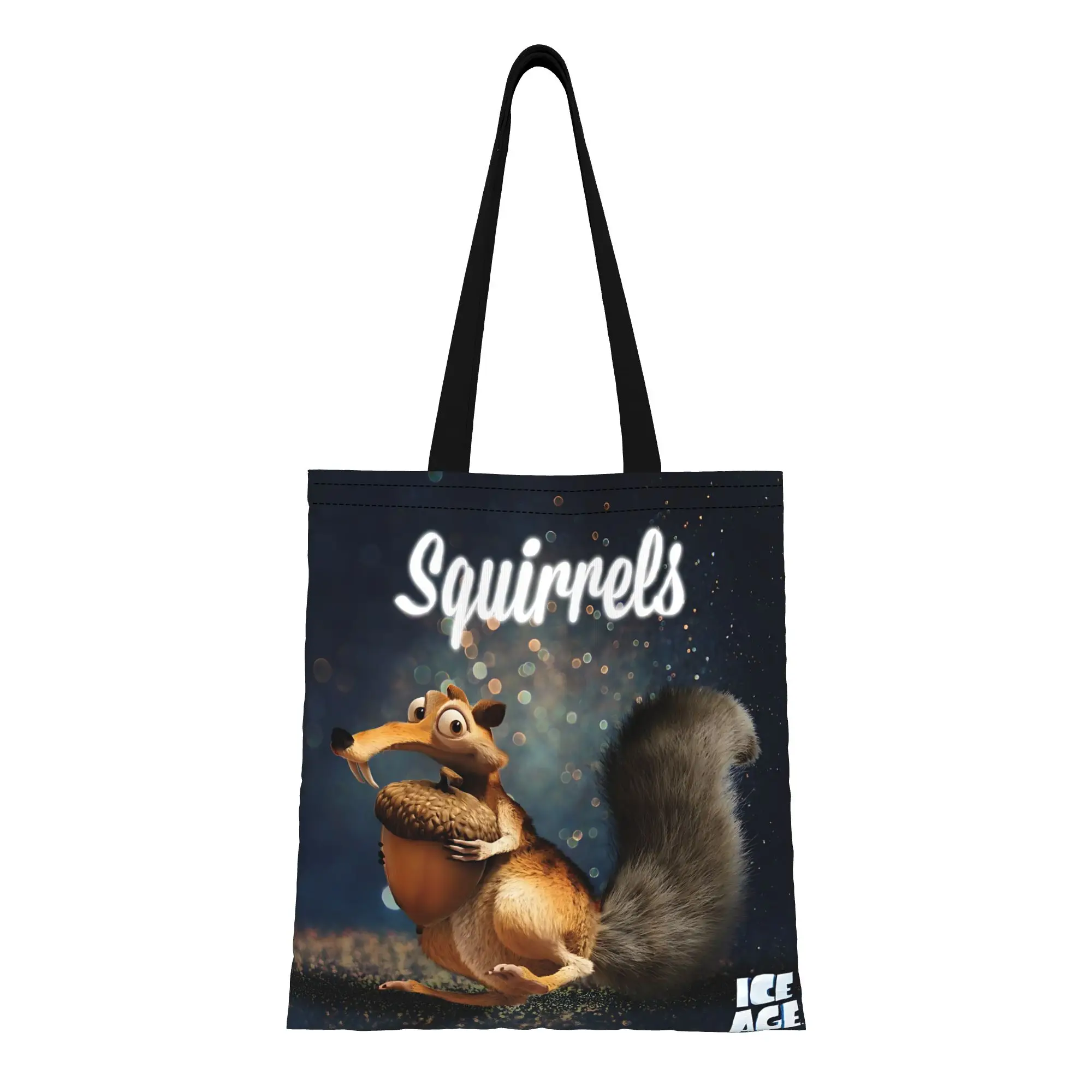 

bags for woman 2026 Ice Age Manny Scrat Sid Diego Reusable Double Sided Canvas Tote Bag Shoulder Handbag