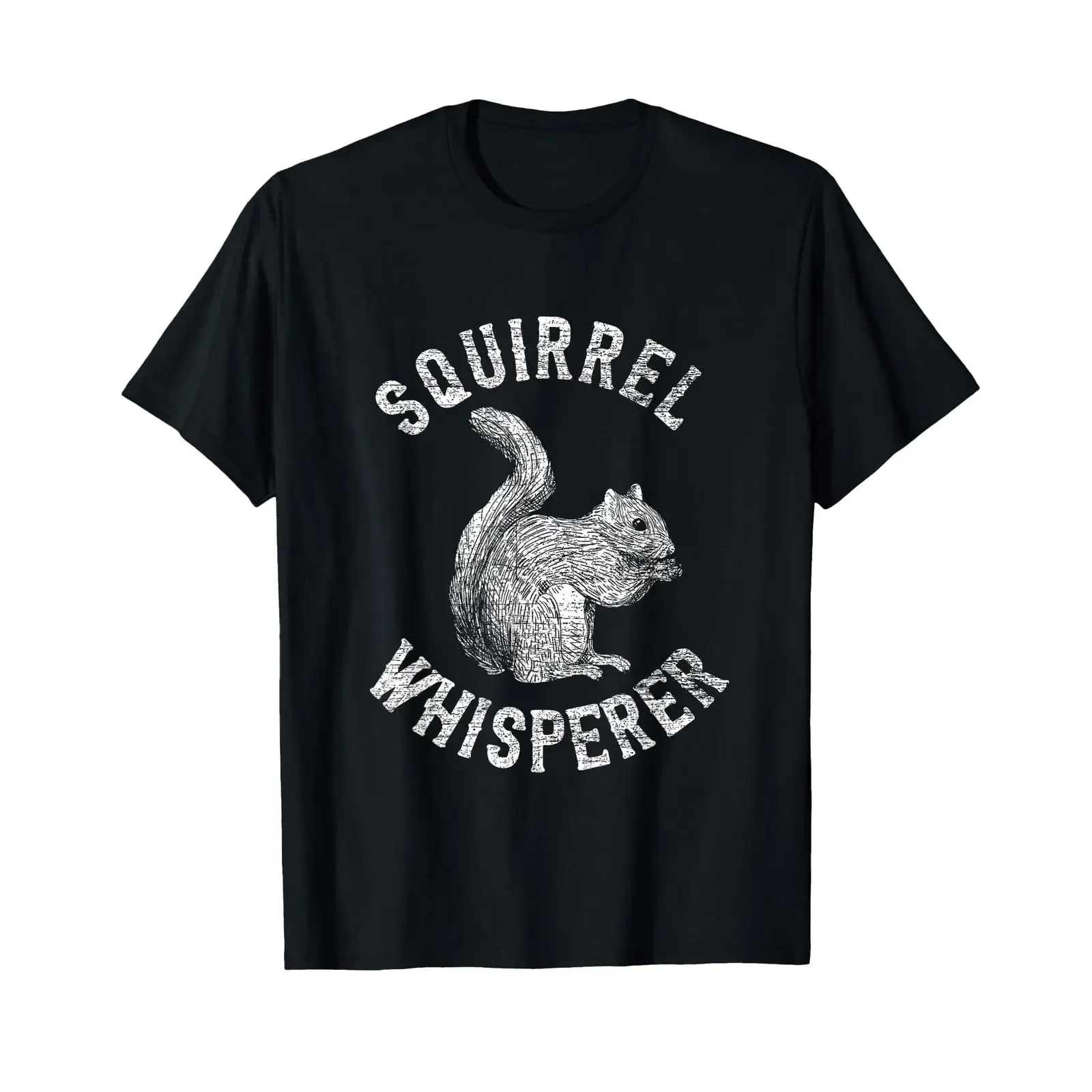 Vintage Squirrel Lover Whisperer T Shirt Small vintage Washed designer clothes homme graphic Stylish streetwear Unisex