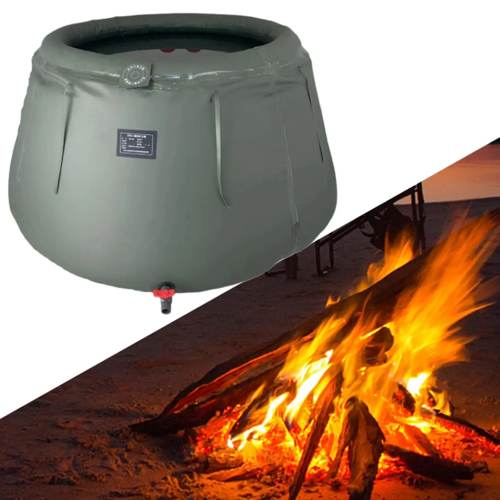 Water Storage Bladder Water Tank for Emergency Water Outdoor Fire Protection