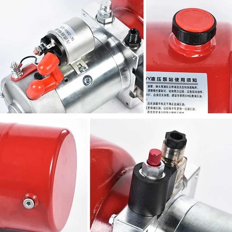 12v24v DC electric pile height lifting truck forklift hydraulic power unit SCYY hydraulic pump station motor oil pump