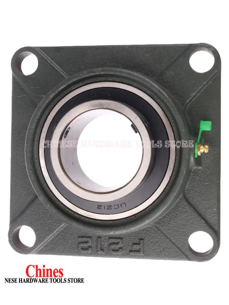 ตลับลูกปืนเม็ดกลมแบบมีร่องเรียว UCF212 สำหรับรถบรรทุก รถก่อสร้าง และเครื่องจักรกลการเกษตร พร้อมเพลาขนาด 60 มม.