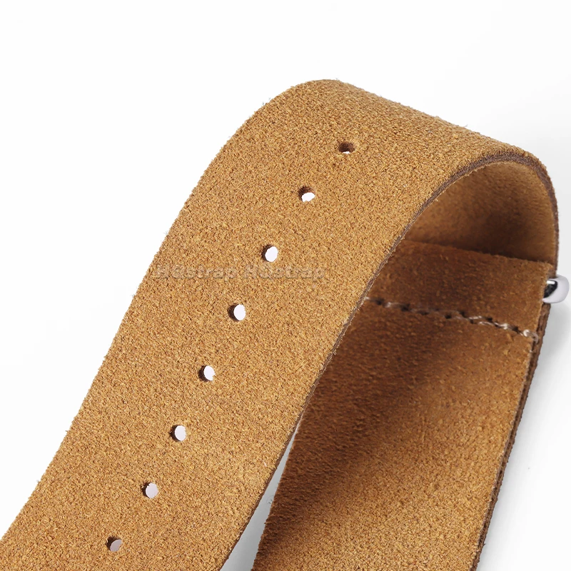 20mm 22mm Soft Suede Leather Watch Band Sport Strap for Seiko for Omega Comfortable Bracelet Universal Replacement Wristband