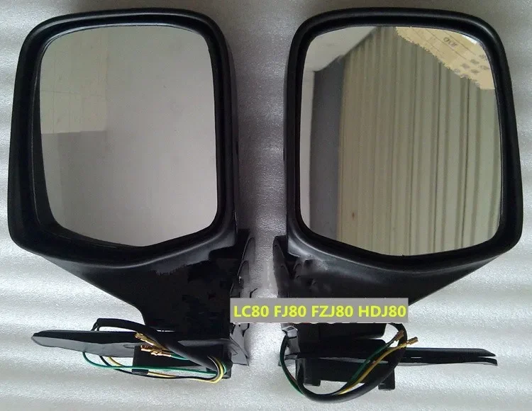 

RQXR Car Side Rear View Mirror for Toyota Land Cruiser LC80 FZJ80 4500 1991-1997 Wing Mirror